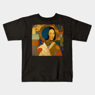 Asian Abstract Kids T-Shirt